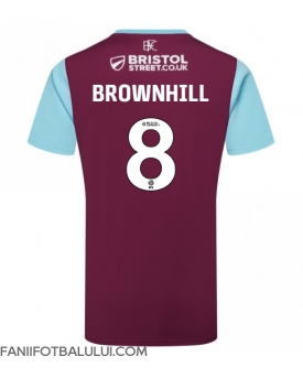 Burnley Josh Brownhill #8 Tricou Fotbal Replică 2024-25 Barbati Acasa
